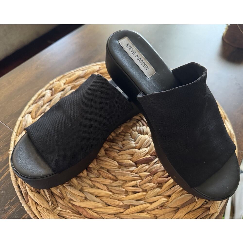 Steve Madden Slinky 90's/Y2K Iconic Platform Sandals Women's Size 9 Italy
